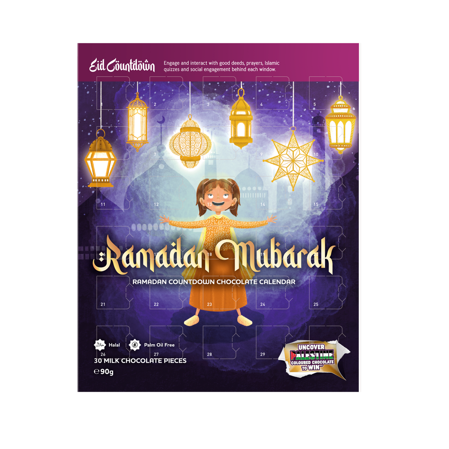Ramadan Countdown Calendar - Girl