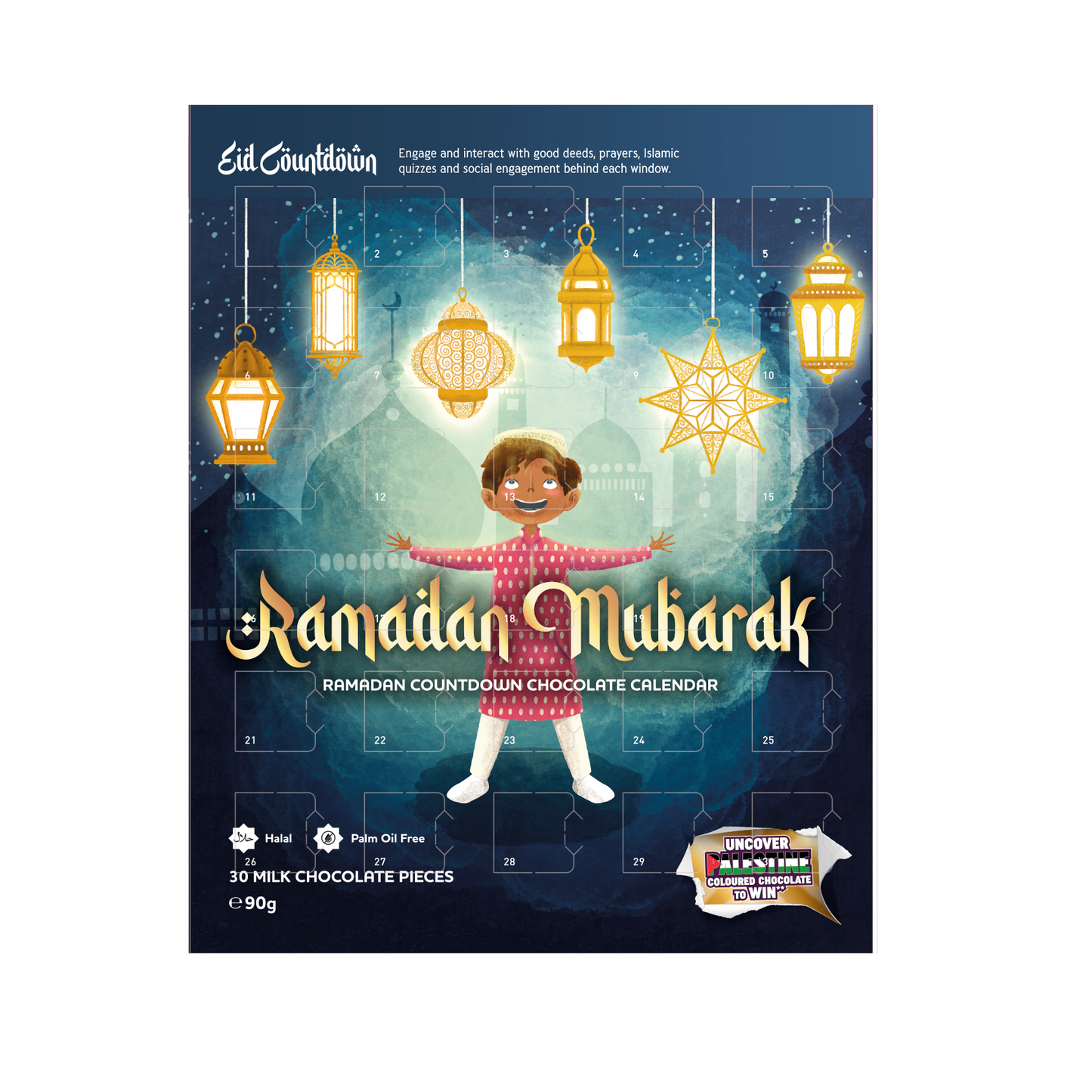 Ramadan Countdown Calendar - Boy