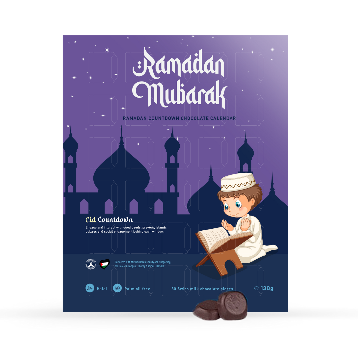 Ramadan Countdown Calendar - Boy Pray