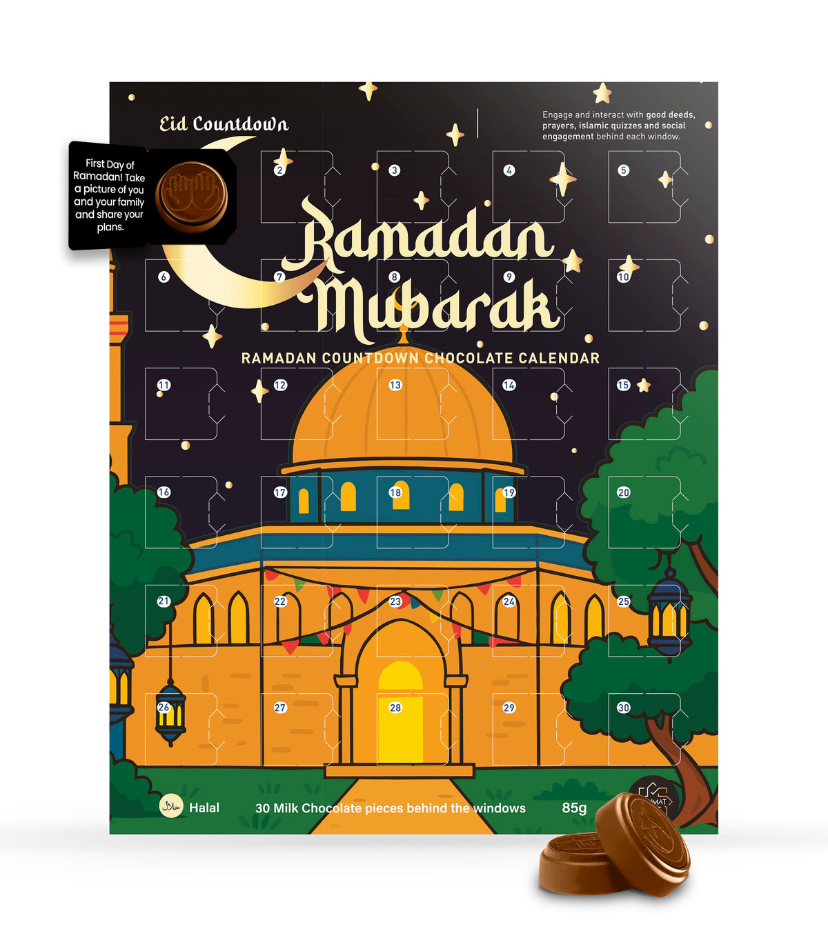 Ramadan Countdown Calendar - Masjid 2027