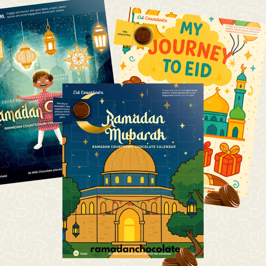 Boy Standing & My Eid Journey & Masjid– Ramadan Advent Chocolate Calendars (3)