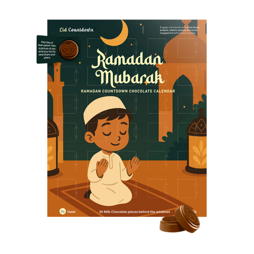 Ramadan Countdown Calendar - Boy Praying