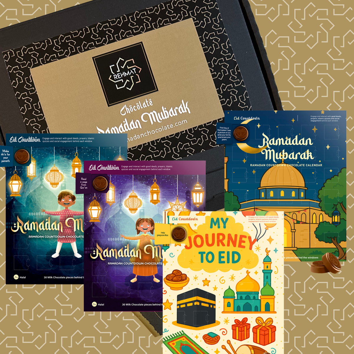 Ramadan Calendars for Schools, Mosques and Businesses