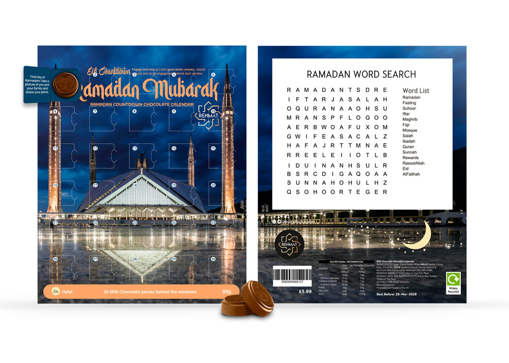 Ramadan Chocolate Advent Calendar - Faisal Mosque 2027