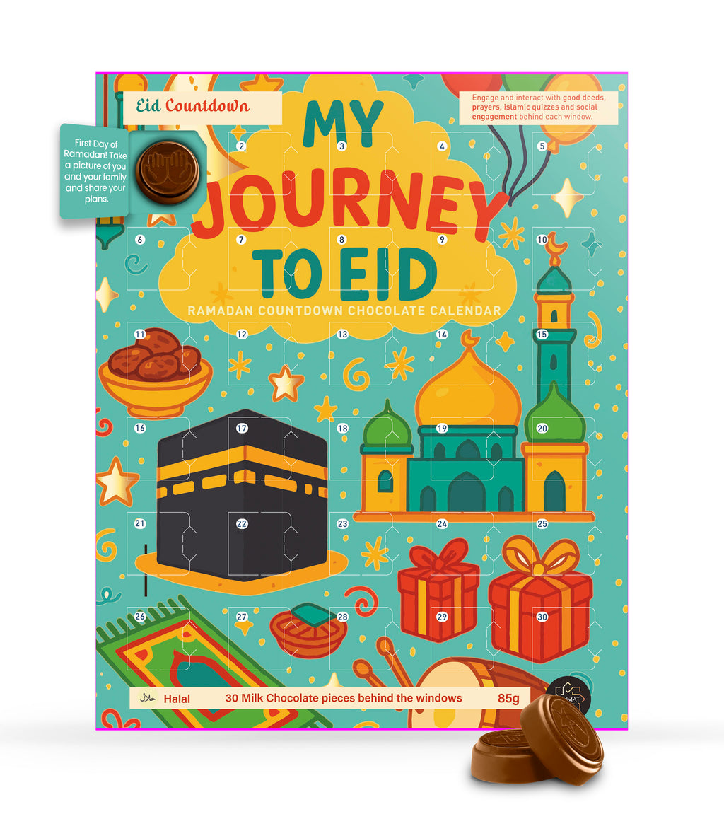 Ramadan Countdown Calendar - My Eid Journey (Blue)