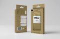 product boxes for Hajj mubarak, shown from the front and back on a gold wrapper.